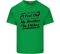 My Brother Is Anziani 30th 40th 50th Compleanno T-Shirt Bambini Bambine