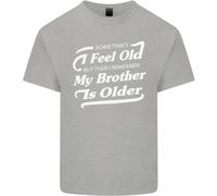 My Brother Is Anziani 30th 40th 50th Compleanno T-Shirt Ragazzi Ragazze