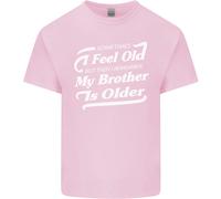 My Brother Is Anziani 30th 40th 50th Compleanno T-Shirt Ragazzi Ragazze