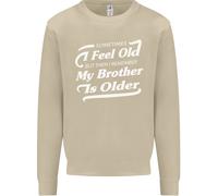 My Brother Is Anziani 30th 40th 50th Compleanno Uomo Felpa Maglione