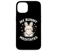 "My Bunny Meditates" - Coniglio a tema carino Custodia per iPhone 13