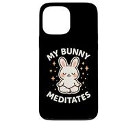 "My Bunny Meditates" - Coniglio a tema carino Custodia per iPhone 13 Pro Max