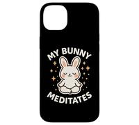 "My Bunny Meditates" - Coniglio a tema carino Custodia per iPhone 14 Plus