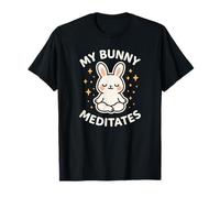 My Bunny Meditates - Coniglio a Tema Carino Maglietta