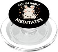"My Bunny Meditates" - Coniglio a tema carino PopSockets PopGrip per MagSafe