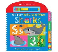 My Busy Write-And-Wipe: Sharks (Scholastic Early Learners) (Tascabile)