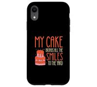 My Cake porta tutti i sorrisi al cortile - Funny Cake Bakers Custodia per iPhone XR