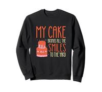 My Cake porta tutti i sorrisi al cortile - Funny Cake Bakers Felpa