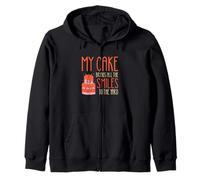 My Cake porta tutti i sorrisi al cortile - Funny Cake Bakers Felpa con Cappuccio