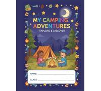 My Camping Adventures: Camping-Themed Writing & Drawing Notebook for Kids • 8.5x11 • Early Learner Writing Lines + Blank Drawing Pages • Ages 4-8 • Paperback & Hardcover