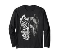 My Cane Corso è innocuo e Divertente Proprietario di Un Cane Maglia a Manica