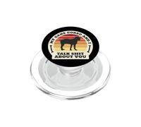 My Cane Corso e io parlo di merda di te Cane divertente Donne Uomini PopSockets PopGrip per MagSafe