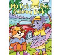 My Cat and Dog Coloring Book