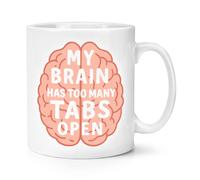 My Cervello Has Anche Molti Compresse Aperto 284ml Tazza Adhd Sarcastica Boss