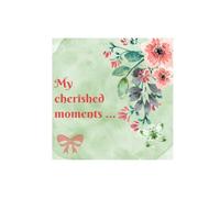 My Cherished Moments: Relive and commemorate your special moments | Handy 6X9 inches | Beautiful Hardcover Journal