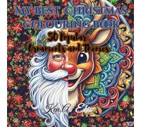My Christmas Colouring Book: 50 Popular Ornaments and Themes: Relaxing Festive Mandalas,