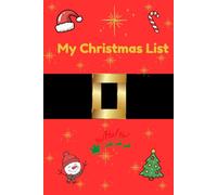 My Christmas List: Notebook for kids to write all their Christmas wishes