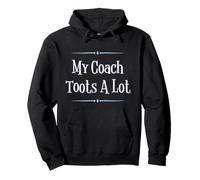 My Coach Toots A Lot Funny Sports Felpa con Cappuccio