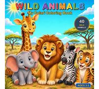 My Colari Coloring Book: Wild Animals