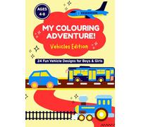 My Colouring Adventure! Vehicle Edition