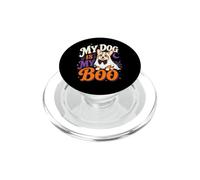 My Corgi Dog is My Boo Carino Halloween Ghost Dog Lover PopSockets PopGrip per MagSafe