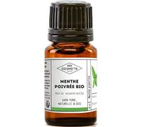 MY COSMETIK - Olio essenziale di menta piperita indiana biologica - Da agricoltura biologica - Chemiotipizzato HEBBD/HECT - 100% puro e naturale - Certificato ECOCERT - Prodotto in Francia - 30 ml