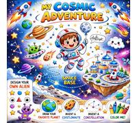 My Cosmic Adventure: Little Kid Astronaut discovering the space and meet a new alien friend