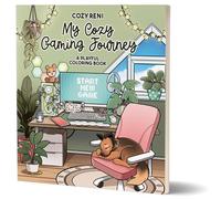 My Cozy Gaming Journey: A Playful Coloring Book by CozyReni