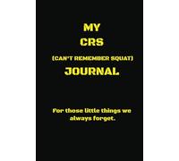 My CRS Journal: For those little things we always forget