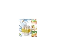 My Crush Cup Ice Cube, Ice Crush Cup, Zero Touch Press Ice Cube Mold Bottle, 2 in 1 Touch-Free Ice Cube Tray Water Bottle con coperchio e bidone per la produzione di bottiglie per congelatore