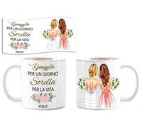 My Cust Tazza Matrimonio Vuoi essere la mia Te Damigella x 1 giorno Sorella x la vita personalizzabile a richiesta anche x testimone