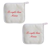 My Custom Style 2X Presine da Cucina#Nonni-Nonna Bene#16,5x16,5