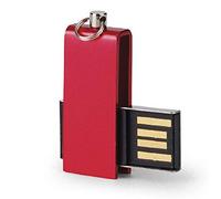 My Custom Style 5 Pen Drive USB SENZA STAMPA rossa rotante 3x1,2x0,7 16Gb
