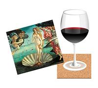 My Custom Style 6 sotto Bicchieri Sughero 96x96#Arte-Venere, Botticelli#