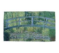 My Custom Style Asciugamano #Arte-Stagno delle Ninfee, Monet# Cotone Full Print 80x40