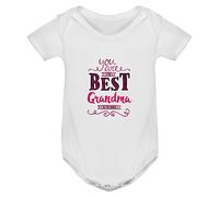 My Custom Style Body Baby Bianco 18-24#Nonni-Grandma#100% Cotone 220g