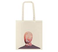 My Custom Style Borsa Shopper Cotone 140g Beige#Simboli-Mind# Manici 70