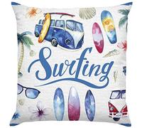 My Custom Style Cuscino Full Print Magico 60x60#Summer Time - Surfing#