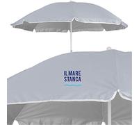 My Custom Style Ombrellone #Il Mare stanca# Portatile Grigio Ghiaccio