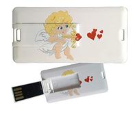 My Custom Style Pen Drive USB 3x6x0,03cm#Amore-Cupido#4Gb