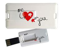 My Custom Style Pen Drive USB 3x6x0,03cm#Amore-Me and You#32Gb