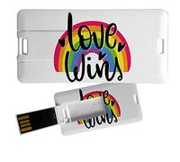 My Custom Style Pen Drive USB 3x6x0,03cm#Amore-Wins#8Gb