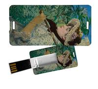 My Custom Style Pen Drive USB 3x6x0,03cm#arte-Primavera, Monet#4Gb