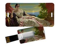 My Custom Style Pen Drive USB 3x6x0,03cm#arte-Principessa, Winterhalter#16Gb