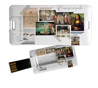 My Custom Style Pen Drive USB 3x6x0,03cm#arte-rinascimento italiano#16Gb
