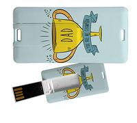 My Custom Style Pen Drive USB 3x6x0,03cm#Coppa per papà#32Gb