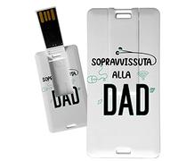 My Custom Style Pen Drive USB 3x6x0,03cm#Dad 1#4Gb