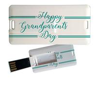 My Custom Style Pen Drive USB 3x6x0,03cm#Festa nonni-Grand parent#8Gb