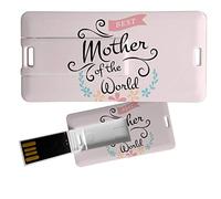 My Custom Style Pen Drive USB 3x6x0,03cm#Mamma - best mother#8Gb