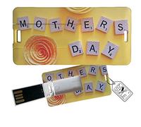 My Custom Style Pen Drive USB 3x6x0,03cm#Mamma Day2#8Gb